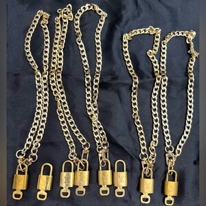 Louis Vuitton lock and key